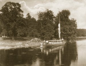 The River Bune at Coltshall, Life and Landscape on the Norfolk Broads, c.1886